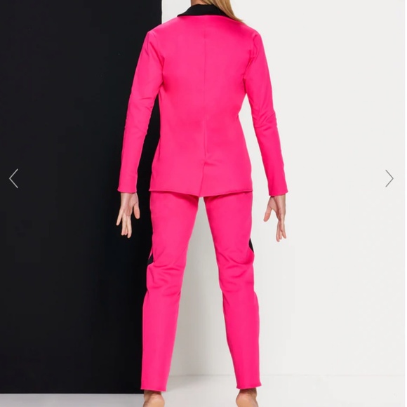 Kelle Mix Master Jacket & Slim Fit Pant Set – Adult Medium Cerise (Hot Pink) - Picture 2 of 15